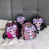 * School Bag Smiggle Bags 3D LOL Surprise Doll Kids Sequin Backpack KPOP For Notebook *