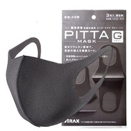(2包) 黑色PITTA成人口罩mask