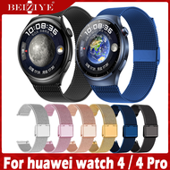 For huawei watch 4 pro สาย นาฬิกา สมาร์ทวอทช์ สายนาฬิกา For huawei watch 4 สาย Milanese Loop band วั