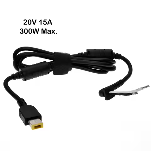 Dc Power Cable Cord Laptop Adapter Connector 20V 15A 300W for Lenovo Legion Y740 Y920 Y540 P50 P70 P