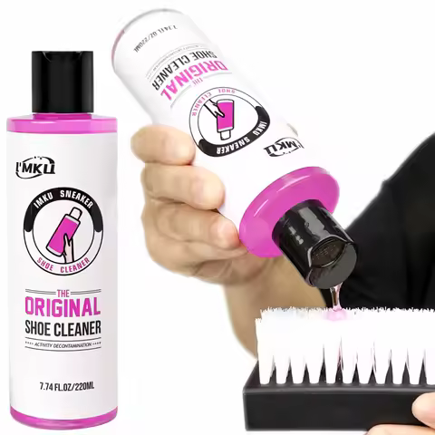 Fabric cleaner for sports shoes, shoe cleaning kit includes 7.76 ounces (approximately 220ml) of sho