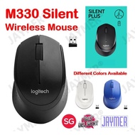 [SG] M330 Wireless Silent Plus Mouse 2.4GHz USB Nano Receiver 1000DPI Optical Tracking Compatible Fo