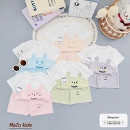 Set short sleeve MAZA petit color mixed with white for baby 0-9m MZ.BC326 baby set new born newborn 