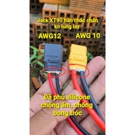 Jack XT90 pre-soldered wire 12awg