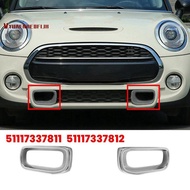 Car Front Bumper Air Duct Trim Frame for   S F55/F56/F57 2014-2021 Air Intake Chrome Cover