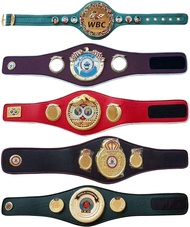 IBO IBF WBA WBC WBO Adult Boxing Champion Title Belts Set of 5 Adult Belts per Order one Ring Magazi
