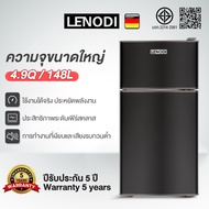 LENODI Refrigerator ตู้เย็น ตู้เย็นมินิ สองประตู ประหยัดพลังงาน ตู้เย็นในบ้านขนาดเล็ก รุ่น138B จุได้