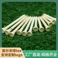 Golf Ball tee Bamboo T Wooden Nail Golf Ending Accessories Supplies Long TEE Bamboo Wooden Ball t Go