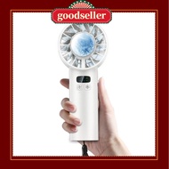 Portable Handheld Fan, Rechargeable Mini Personal Cooling Fan, 13000RPM High Speed ​​Turbo, 1-100 Ad