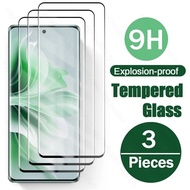 3Pcs Oppo Reno 11 Pro Reno 11 Pro 6.74 inches suitable for fully adhesive curved tempered glass Oppo Reno 11 Pro 2023