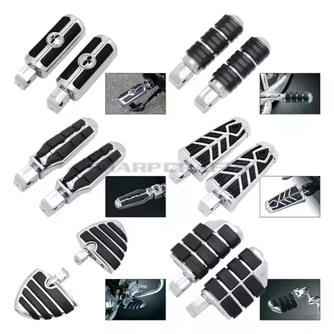 Motorcycle Front Rear Floorboards Foot Pegs Footrests For Kawasaki Vulcan 800 900 1500 1600 1700 200