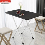 Folding Table Foldable Desk Small Light Dinner Table Eating small table dining table portable Eat Di