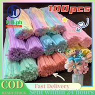 100pcs Fuzzy Wire / Chenille Stems Twist Wire for DIY