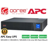 APC EASY UPS ON-LINE SRV SRV1KRI-E 1000VA / SRV2KRI-E 2000VA / SRV3KRI-E 3000VA / SRV3KRIRK-E 3000VA
