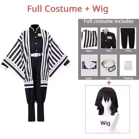 2025 New Iguro Obanai Cosplay Anime Demon Slayer Kimetsu No Yaiba Iguro Obanai Haori Kimono Cosplay