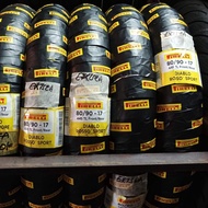 PIRELLI DIABLO ROSSO SPORT TUBELESS TYRE TIRE 70/90-17 /80/80-17/ 80/90-17 / 90/80-17
