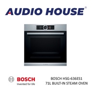 BOSCH HSG-636ES1 71L BUILT-IN STEAM OVEN ***2 YEARS WARRANTY BY BOSCH***