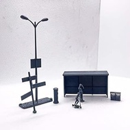 LYTS72033 1/72 Miniature Scene Model Kit, Item As Shown 1set