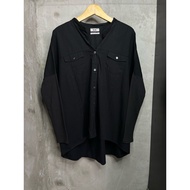 AW10 Acne Studios Pop Classic Y2K Grunge Double Layer Shirts