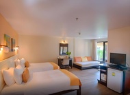 Rumah m² dengan 1 bilik tidur dan 1 bilik mandi peribadi di Ton Sai (Family Studio, up to 2 childre