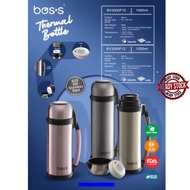 BOS'S Thermal Water Bottle/Vacuum Flask 1L/1.2L BV3300F10/F12 Water Bottle Water Tumbler Bekas Air