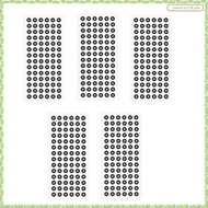 [J X Q K] 3D Scanning Markers 3.0mm  3D Tracking Dot Reference Point Markers for 3D Scanners for Dif