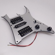 ชุด Pickguard กีตาร์ RG พรีสายโหลด HSH Alnico 5ปิ๊กอัพสำหรับกีตาร์ Ibanez