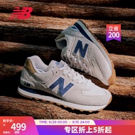 NEW BALANCE NB574 官方休闲鞋男鞋女鞋情侣复古舒适轻便ML574LGI情侣运动鞋 灰色 ML574LGI 43 (脚长27.5cm)