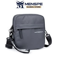 MENSPE กระเป๋ากระเป๋าธุรกิจกระเป๋าเอกสารกระเป๋าสะพายข้างกันน้ำผู้ชายกระเป๋าลำลองน้ำหนักเบาหย่อนใจแฟช