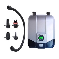 Electric Air Pump Rechargeable LCD Display for Air Boat Paddle Board Airbed