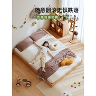 Mother's Choice Montessori Floor Bed Children's Bed All Beech Solid Wood Bed Boys Girls Single Floor