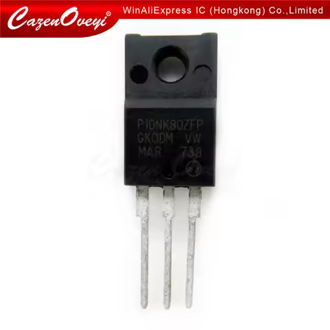 10pcs/lot 10N80 P10NK80ZFP STP10NK80ZFP TO-220 10A / 800V LCD MOS field-effect transistor new origin