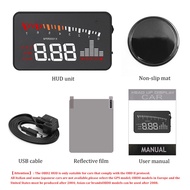 Buyie 2839.. X5 OBD2 Head Up HUD Car Digital Speedometer Speed Tachometer Water Temperature Auto Pro
