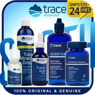 Trace Minerals | Liquid Ionic Fulvic Acid l ConcenTrace Drops | 40,000 Volts Concentrate |  Electrol