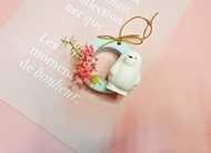 【元氣小白熊 花禮擴香石】手作材料包/擴香石/可完成2入成品