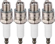 L77JC4 Marine Spark Plugs 4 Pack - Compatible with Nissan NS 9.9B-40D, Compatible with Suzuki DT9.9-