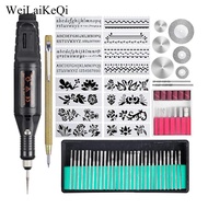 WeiLaiKeQi Multi Tool with Blade and Flash Light Micro Rotary Engraver Pen for Wood Carving Glass Et