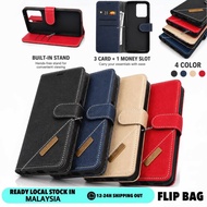 SAM/SUNG A73 /A72 / A71 FLIP BAG WITH CARD SLOT PHONE CASE