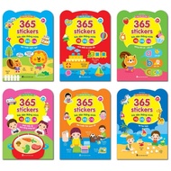 Book - 365 Smart Peel-and-stick Stickers to Help Children Develop IQ, EQ, CQ Kids Activity Book for 