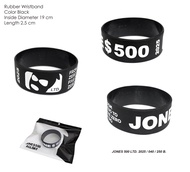 ริชแบนด์ JONE500 มีให้เลือก สีดำ สีม่วง เส้นผ่านศูนย์กลาง 19 cm.