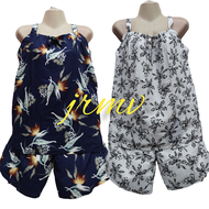 Terno Short Chalis (M-3XL) - Assorted | Plus Size Terno Women | Cotton Sando Shorts | Pambahay Terno