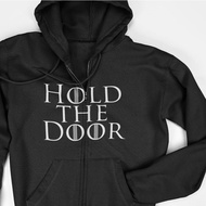 Zipper Hoodie Jacket - Hodor Hold The Door