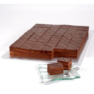 Chocolate Fudge Tray Cake - 2kg+/- [HALAL]