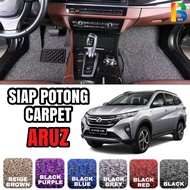 PERODUA ARUZ Precut Carpet 12MM & 18MM PVC Coilmat Magic Grip Karpet Kereta Anti Slip Siap Potong