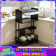 Over The Sink Dish Drainer Drying Rack Above Sink Shelf Dish Rack with Cover