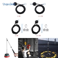 [Shamjina] Gym Equipment, Pull Down, Pulley Cable Machine Tricep Rope Multi Gym Cable - Adjustable 2