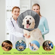 Soft Dog Cone for Dogs After Surgery, Comfy Cone for Dogs, Adjustable Dog Cone Collar to Stop Lickin