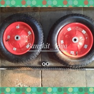 Roda Gerobak Ring 8 Arco Lengkap As Panjang