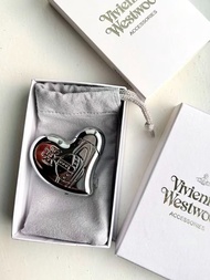 【全新】Vivienne Westwood 充氣打火機 實用心型大土星創意打火機 銀色 通用