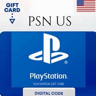Playstation US Network Card 10/20/25/30/35/50 USD Code